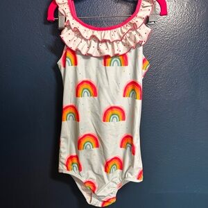 SweetHoney Rainbow Delight One Piece - Pink and White